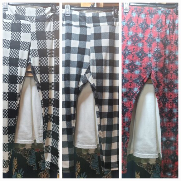 Lot of (3) Pairs of No Boundaries Leggings - Picture 1 of 10